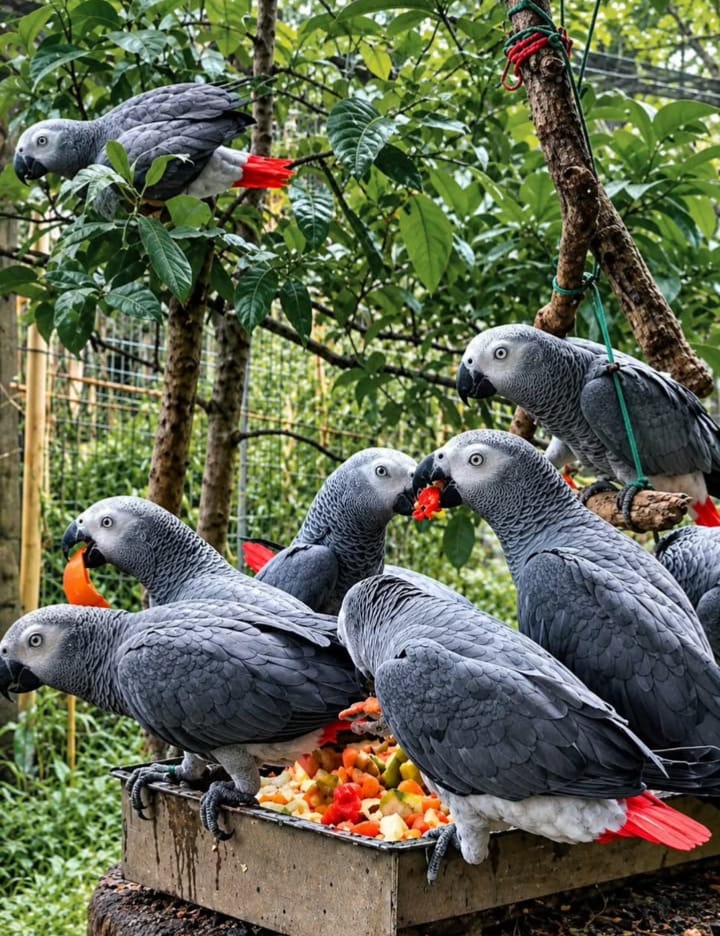 African Grey Parrots for Sale – Intelligent, beautiful African Grey parrots ready for loving and responsible homes.